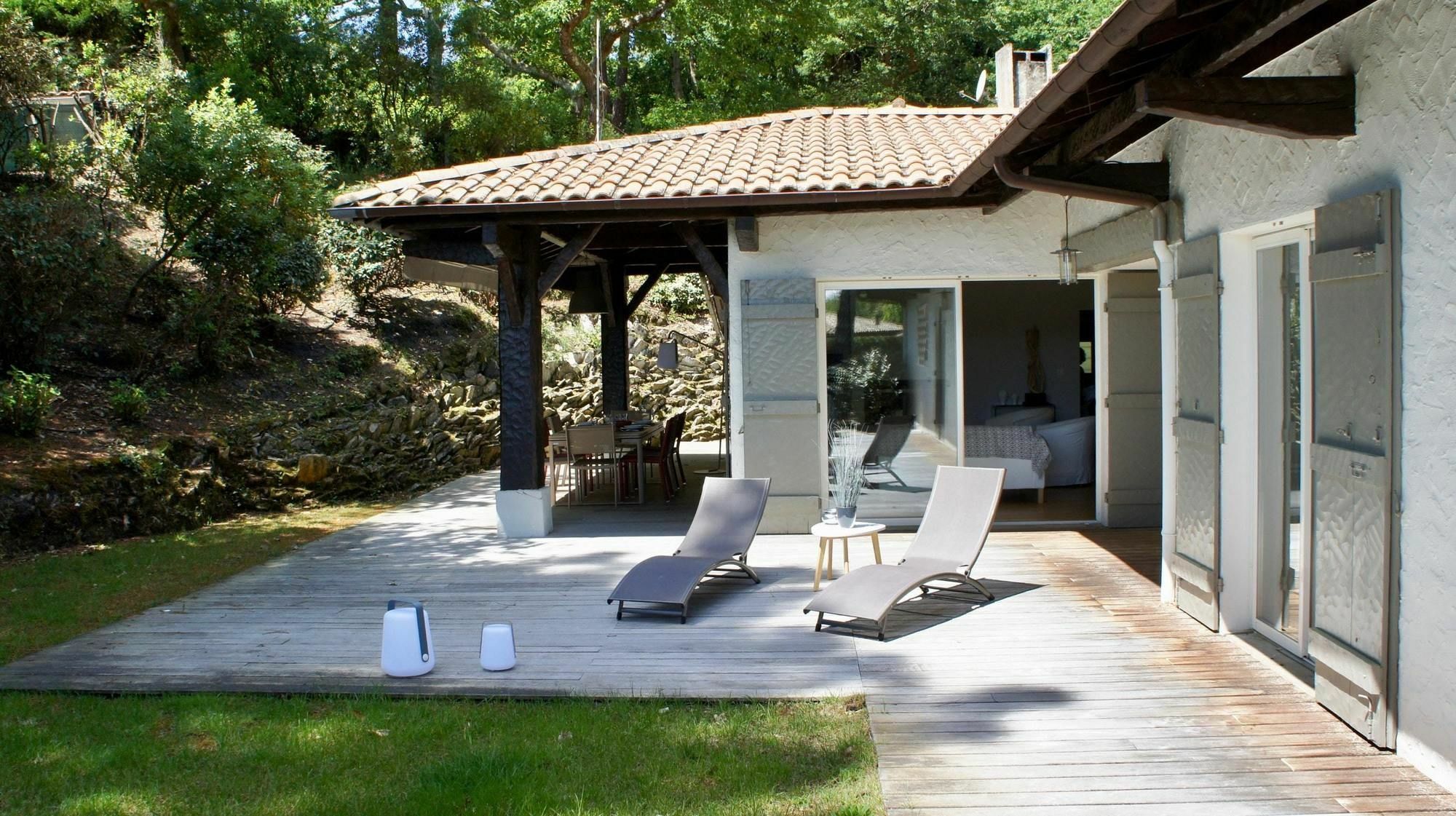 House With 4 Rooms In Arcachon With Enclosed Garden 외부 사진
